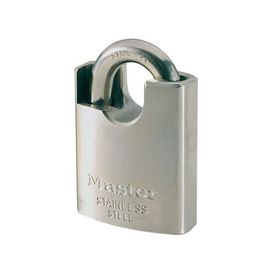 Master Lock Marine 50mm Padlock Shrouded Shackle Multi Colour (50mm) from B&Q