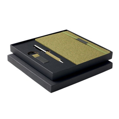 Midocean Chippewa Set A5 Gift Set Green (One Size) from B&Q