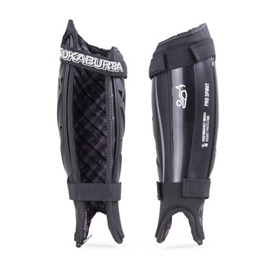Kookaburra (M, Black) Pro Spirit Hockey Shin Pads - Image 3