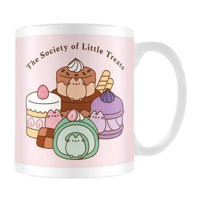 Pusheen Sweet Moments Mug White/pink (12Cm X 8.7Cm X 10.5Cm) from B&Q