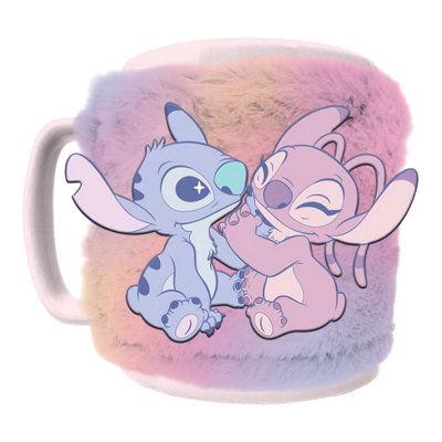 Lilo & Stitch Planetary Fuzzy Mug Multicoloured (11.8Cm X 11.6Cm X 9.8Cm) from B&Q