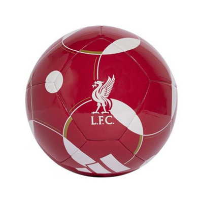 Liverpool Fc Adidas Football - Red/White - Image 4