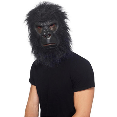 Smiffys Gorilla Mask Black (One Size) from B&Q
