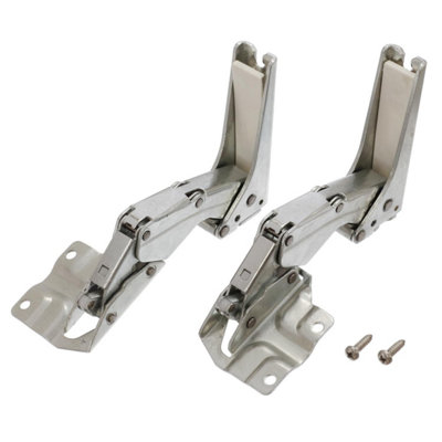 Reliapart Lower & Upper Door Hinge Set For Bosch Fridge Freezers12004051 from B&Q