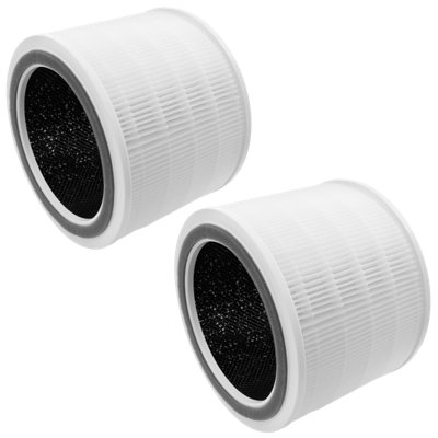B&Q -  Hepa Carbon Filter Replacement Cartridge 2 Pack Compatible For Levoit Core 400S