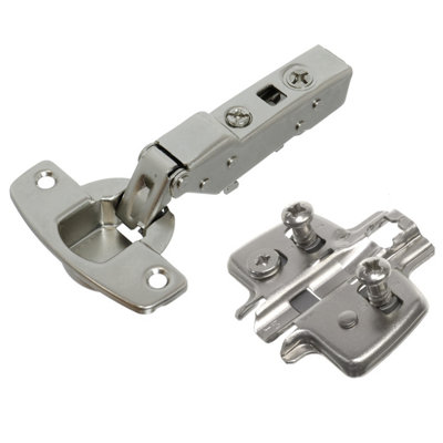 Reliapart Sensys 110 Degrees Hinge + Plate Compatible For Universal Cupboards 9071206 from B&Q
