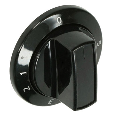 Reliapart Oven Control Knob Compatible For Beko Bd531Ak Bd533As 250315503 from B&Q