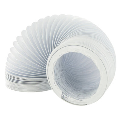 Reliapart Universal Pvc Vent Hose For Hisense Haier Lg Samsung 4" 102mm 6M from B&Q