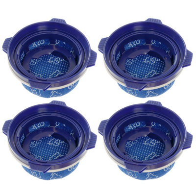 Reliapart Vacuum Filter Set (4 Pack) For Samsung Jet 60707590 Dj97-02649A