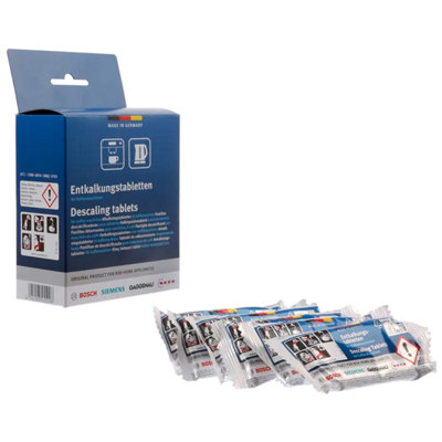 Reliapart Descaling Tablets 12 X 18G Compatible For Gaggenau Coffee Machines 00312454 from B&Q