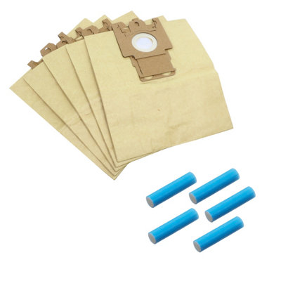 B&Q -  Compatible For Miele 'fjm & H' Type Paper Bags (Pack Of 5)