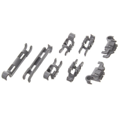 Reliapart Dishwasher Basket Clip Kit Compatible For Bosch SmiSmsSmv Series (00611472) from B&Q