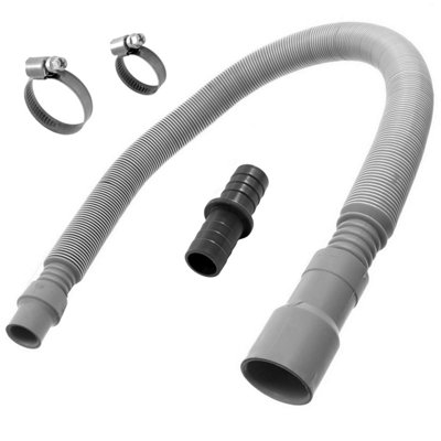 B&Q -  Drain Hose Extension Kit For AegElectroluxZanussi Washing Machine 2.0M