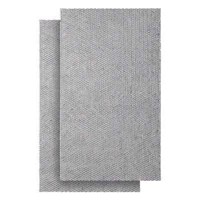 Reliapart Cut-To-Size Aluminium Hotpoint Indesit Whirlpool Cooker Hood Filter 47X90CmX2 from B&Q
