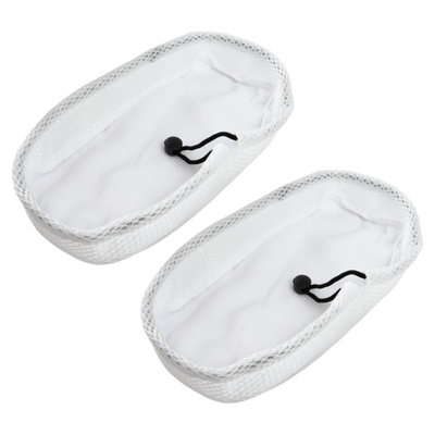 B&Q -  Main Floor Cloth With Tightening Toggle Universal For Steam Mops (Pack Of 2)