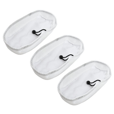Main Floor Cloth With Tightening Toggle for Morphy Richards Steam Mops Pack of 3 - Image 2