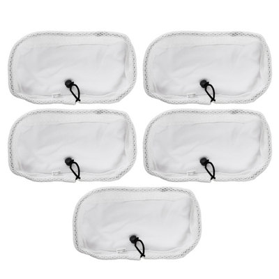 B&Q -  Main Floor Cloth With Tightening Toggle For Morphy Richards Steam Mops Pack Of 5