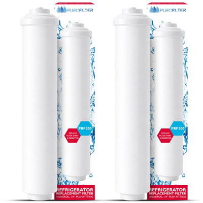 Reliapart Fridge Water Filter 1/4 Inch Push Whirlpool Hotpoint Compatible Dd7098 Gxrtqr X2 from B&Q