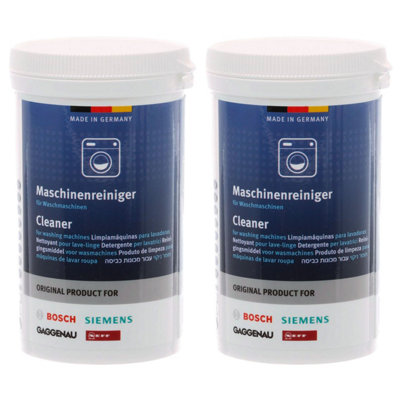 Reliapart Genuine Bosch 00312517 Washing Machine Cleaner 2 X 200G Descaler Limescale from B&Q