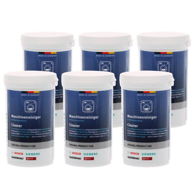 Reliapart Genuine Bosch 00312517 Washing Machine Cleaner 6 X 200G Descaler Limescale from B&Q