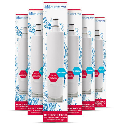 B&Q -  Compatible Wf01 Purofilter Water Filter For Supco Sbs002 Usc009 Usk009 X 6