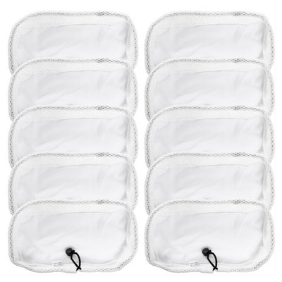 B&Q -  Compatible For Morphy Richards Floor Cloth With Tightening Toggle (Pack Of 10)