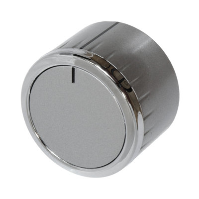 Reliapart Genuine Beko 157240689 Silver Oven Knob Only For Qsf212X from B&Q
