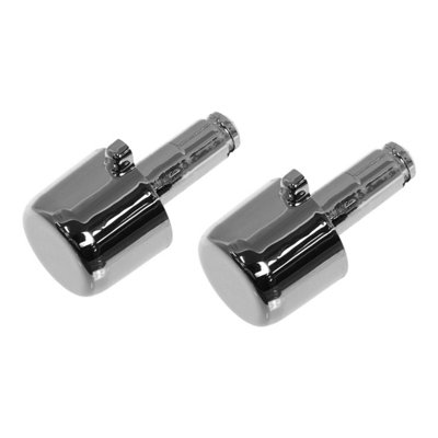 Reliapart Timer Button Knobs (2 Pack) For Rangemaster 102-812 Compatible Cooker Models