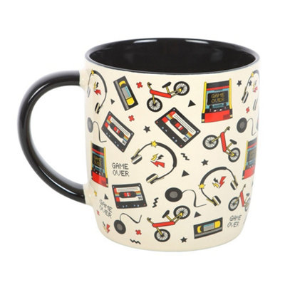 Something Different 80S Mug White (One Size) from B&Q
