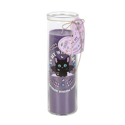 Something Different Of Whiskers And Wings Lavender Tube Candle Blue-Purple (One Size) from B&Q