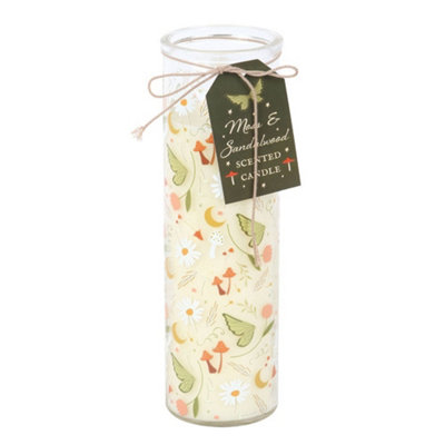 Something Different Unisex White Moss & Sandalwood Folklore Tube Candle In - Image 3