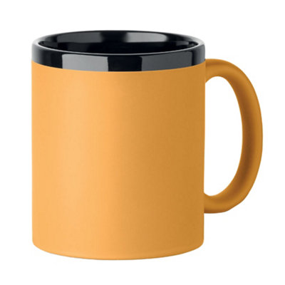 Midocean Ruby Ceramic 300Ml Mug Yellow (One Size) from B&Q