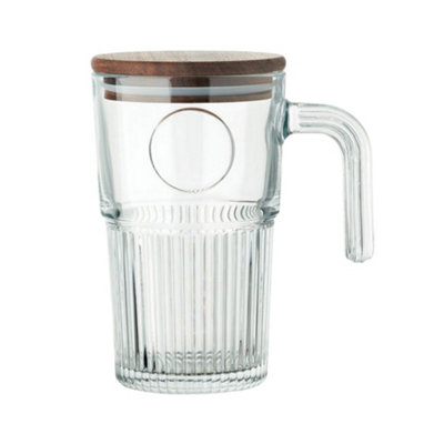 Midocean Vitrio Jar Gl Mug Transparent (One Size) from B&Q