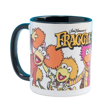 Fraggle Rock Group Mug White/off White (One Size) from B&Q