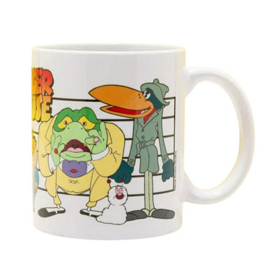 Danger Mouse Line Up Mug - White/Off White - Image 3