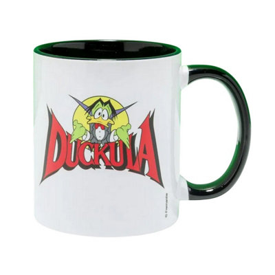Count Duckula Mug White/off White/black (One Size) from B&Q