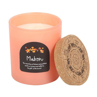  - Something Different Wheel Of The Year Apple Mabon Candle Light Orange (One Size)