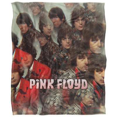  - Pink Floyd The Piper At The Gates Of Dawn Silky Supersoft Blanket Multicoloured (One Size)