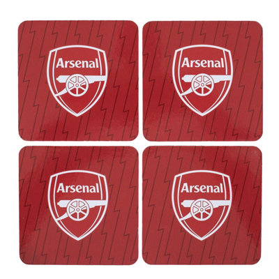  - Nal Fc Cork Coasters (Pack Of 4) Red (One Size)