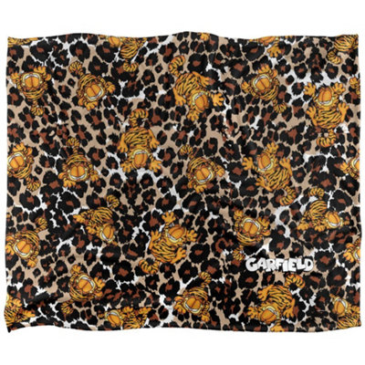 Garfield Silky Wildcat Supersoft Blanket Multicoloured (One Size) from B&Q