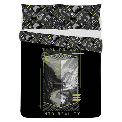  - Xbox Reality Reversible Duvet Set Multicoloured (Single)