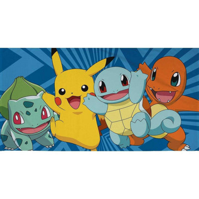 Pokemon Catch Towel Multicoloured (One Size) from B&Q