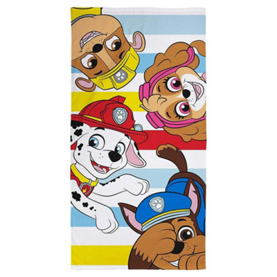 Paw Patrol Characters Towel Multicoloured (One Size) from B&Q