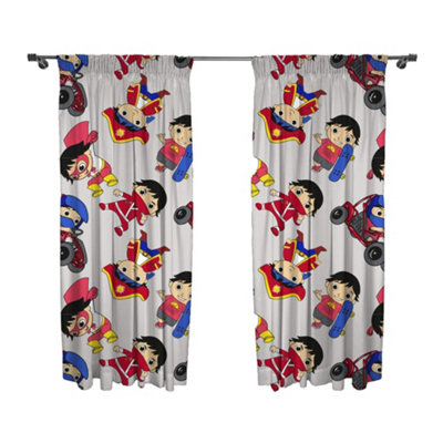 Ryan's World Unisex Multicolor Gangster Curtains - Image 3