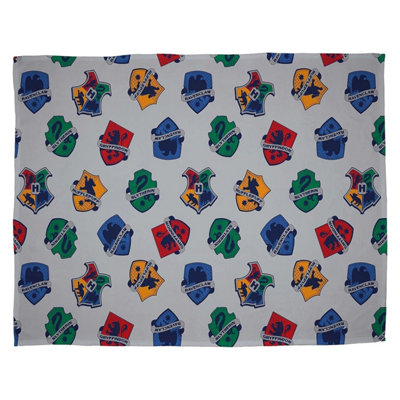 Harry Potter Fleece House Crests Blanket - Multicoloured - Image 6