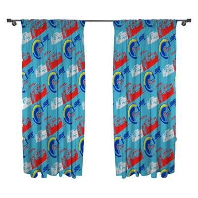 Cars Unisex Multicolor All-Over Print Curtains X 66In 72In - Image 3