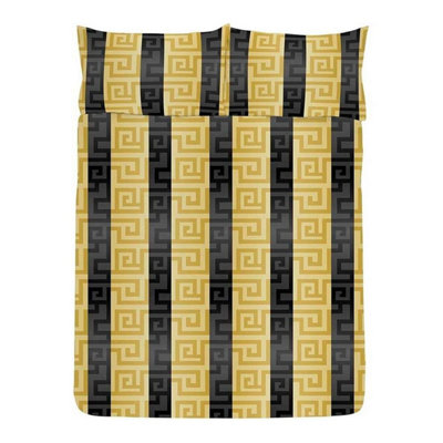 K Collection Unisex Multicolor Athena Reversible Duvet Set | Size: Single - Image 3
