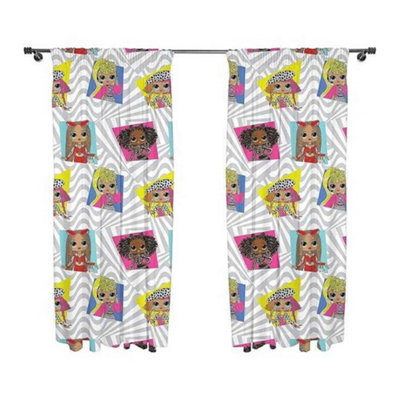 Lol Surprise Curtains Multicoloured (54In X 66In) from B&Q