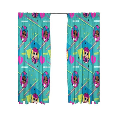 Lol Surprise Curtains Multicoloured (54In X 66In) from B&Q