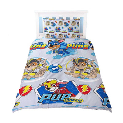  - Paw Patrol Super Pups Reversible Duvet Set Multicoloured (Single)